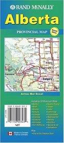 Rand McNally Alberta: Provincial Map