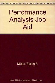Performance Analysis Job Aid