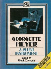 A Blunt Instrument (Inspector Hannasyde, Bk 4) (Audio Cassette) (Unabridged)