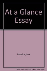 At Glance Essay 3rd Edition Plus At Glance Paragraph 3rd Edition Plus At A Glance Readings 2nd Edition Plus At A Glance Sentences 3rd Edition Plus History Handbook Plus Writing For College History