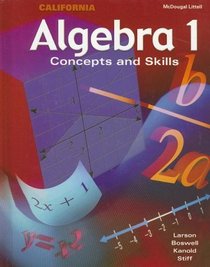 Algebra 1: Concepts and Skills, California Edition