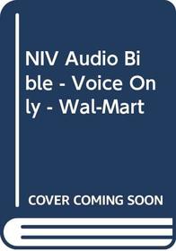 NIV Audio Bible - Voice Only - Wal-Mart