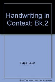 Handwriting in Context: Bk.2