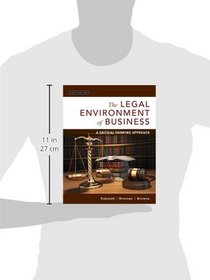 The Legal Environment of Business: A Critical Thinking Approach (8th Edition)