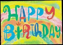 MatchCard Greetings: Marvelous Mystery Happy Birthday