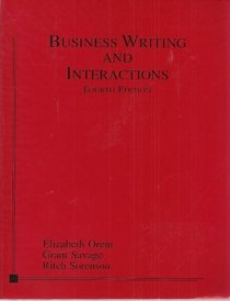 Business Writing and Interactions - Fourth Edition