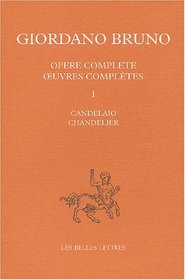 Chandelier (Euvres completes / Giordano Bruno) (French Edition)