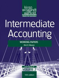 Intermediate Accounting, , Working Papers (Volume 2)