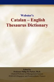 Websters Catalan - English Thesaurus Dictionary