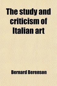The study and criticism of Italian art