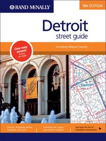 Rand McNally Detroit, Michigan: Street Guide