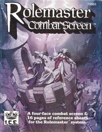 Rolemaster Combat Screen (Rolemaster 2nd Edition Game Rules, Advanced Fantasy Role Playing)