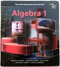 Hmh Algebra 1 2015: Teacher Edition