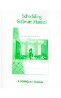 Scheduling Software Manual: A POMQuest Module