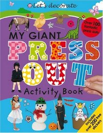 Let's Decorate My Giant Press-out Activity Book
