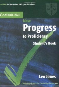 New Progress to Proficiency Student's book (Cambridge Books for Cambridge Exams)