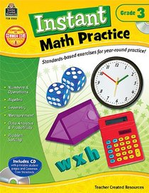 Instant Math Practice, Grade 3