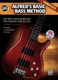 Alfred's Basic Bass Method: Complete (Book & 2 CDs) (Alfred's Basic Bass Guitar Library)