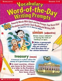 Vocabulary Word-of-the-Day Writing Prompts