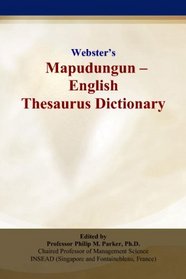 Websters Mapudungun - English Thesaurus Dictionary