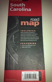 South Carolina Road Map: Including Aiken, Anderson, Charleston, ... Spartanburg & Sumter: Featuring City to City Mileage Chart, State Parks Tab