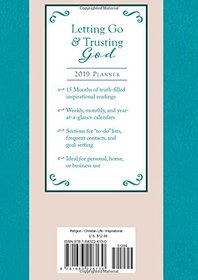 2019 Planner Letting Go and Trusting God