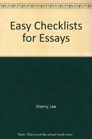 Easy Checklists for Essays