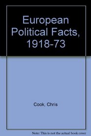 European Political Facts, 1918-73