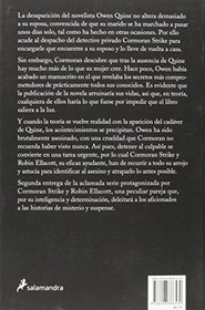 Gusano de seda, El (Spanish Edition)
