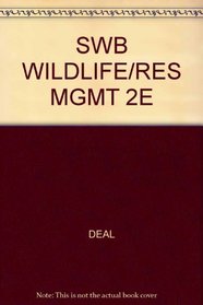 Workbook for Wildlife And Resource Management