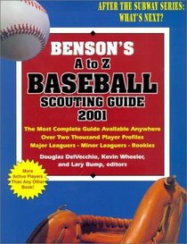 A to Z Professional Scouting Guide (Benson's A to Z Baseball Scouting Guide)