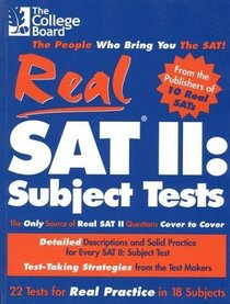 Real SAT II: Subject Tests : 2nd Edition (Real SAT II: Subject Tests)