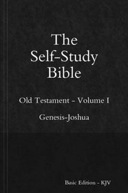 Self-Study Bible - Old Testament - Volume I