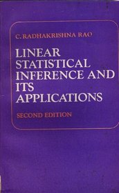 Linear Statistical Inference and Its Applications Second Edition