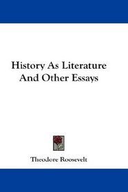 History As Literature And Other Essays
