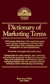 Dictionary of Marketing Terms (Barron's Business Guides)