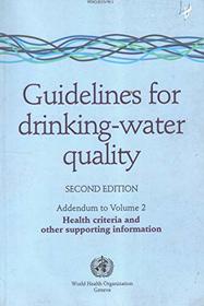 Guidelines for Drinking-water Quality: Addendum v. 2