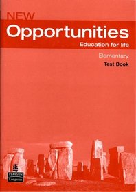 Opportunities Elementary Test CD Pack: WITH Opportunities Elementary Global Test Book AND Audio CD (Opportunities)