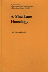 Homology (Grundlehren Der Mathematischen Wissenschaften)