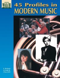 45 Profiles in Modern Music (Blackline masters)