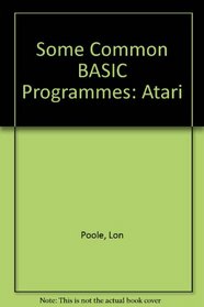 Some Common BASIC Programmes: Atari