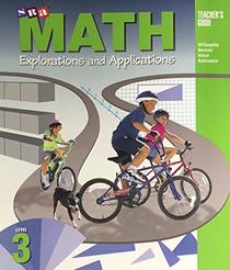 McGraw Hill, SRA Math Explorations And Applications 3rd Grade Spiral Teacher Edition, 1998 ISBN: 0026878631