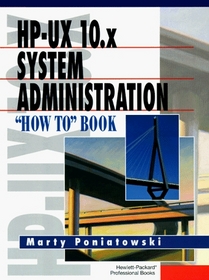 HP-UX 10.X System Administration 