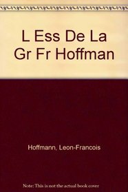 Lessentiel De La Grammaire Francaise
