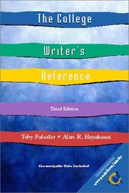 The College Writer's Reference and Companion Website Access Card (3rd Edition)