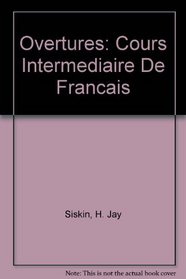 Ouvertures: Cours intermediaire de franais (Text/Audio CD Package)