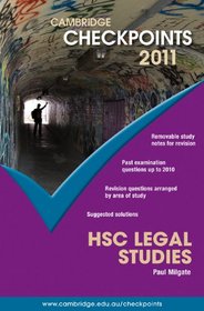 Checkpts Hsc Legal Studies 2011 (Cambridge Checkpoints)