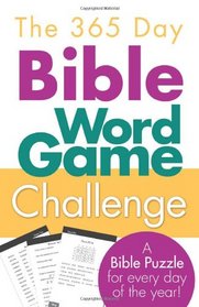 The 365 Day Bible Word Game Challenge: A Bible Puzzle for Every Day of the Year! (Inspirational Book Bargains)