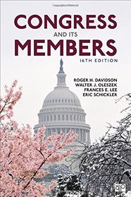 Congress and Its Members (Sixteenth Edition)