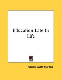 Education Late In Life